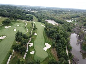 TPC Deere Run Aerial 15th